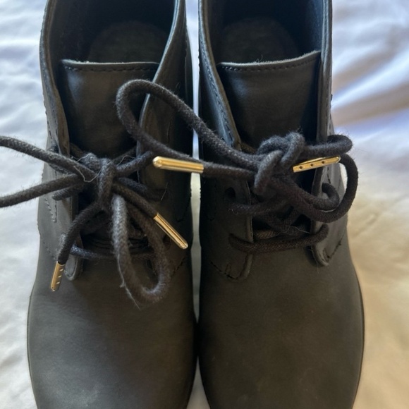 Dr scholls leather wedge lace up boots - Picture 2 of 6